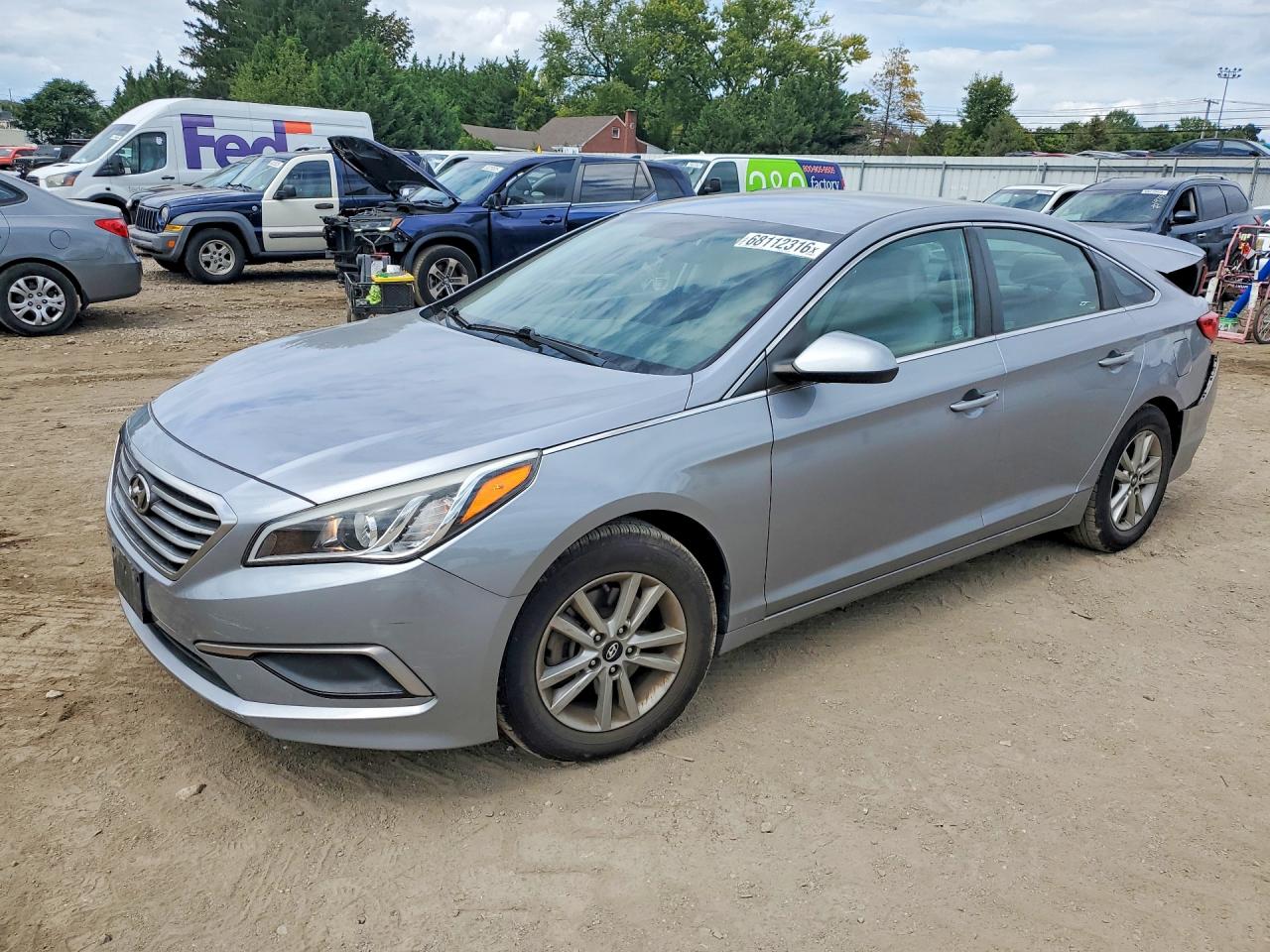 2017 HYUNDAI SONATA SE | 5NPE24AF9HH492228 | UPCARS
