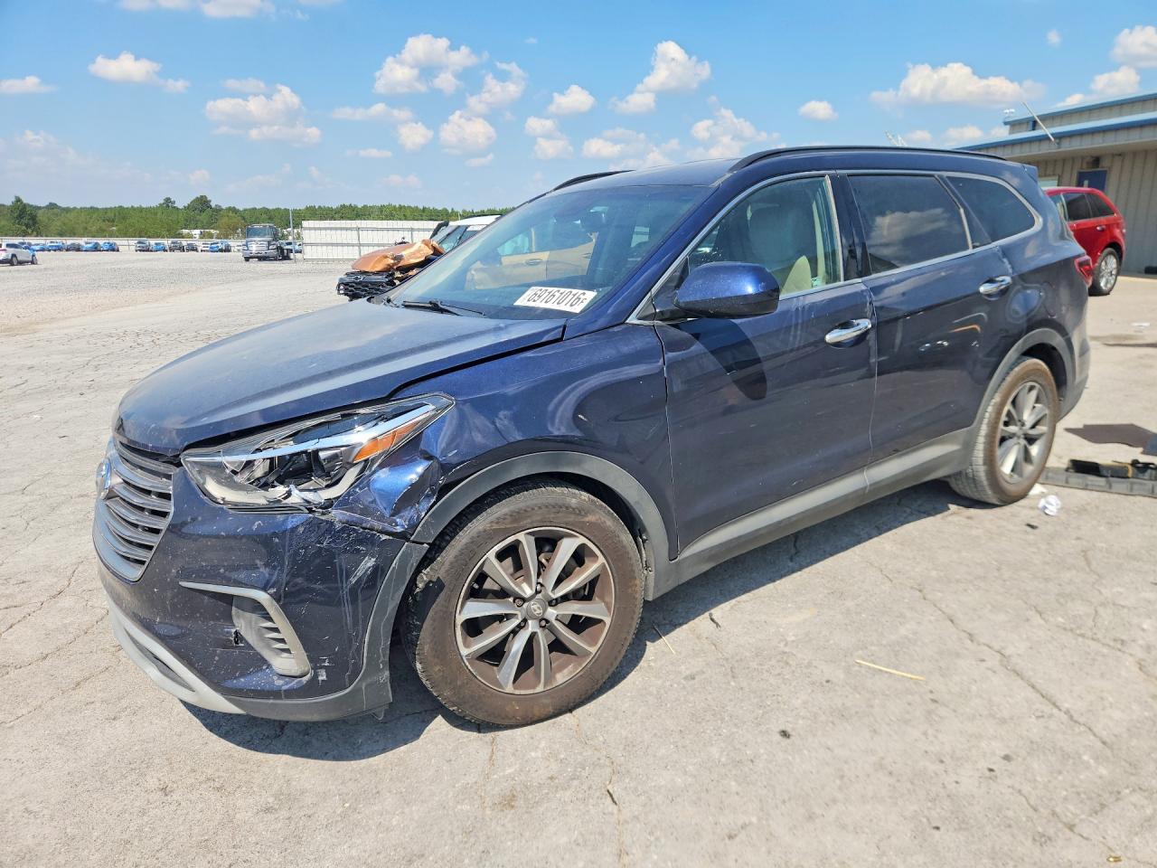 2017 HYUNDAI SANTA FE SE | KM8SM4HF2HU185567 | UPCARS