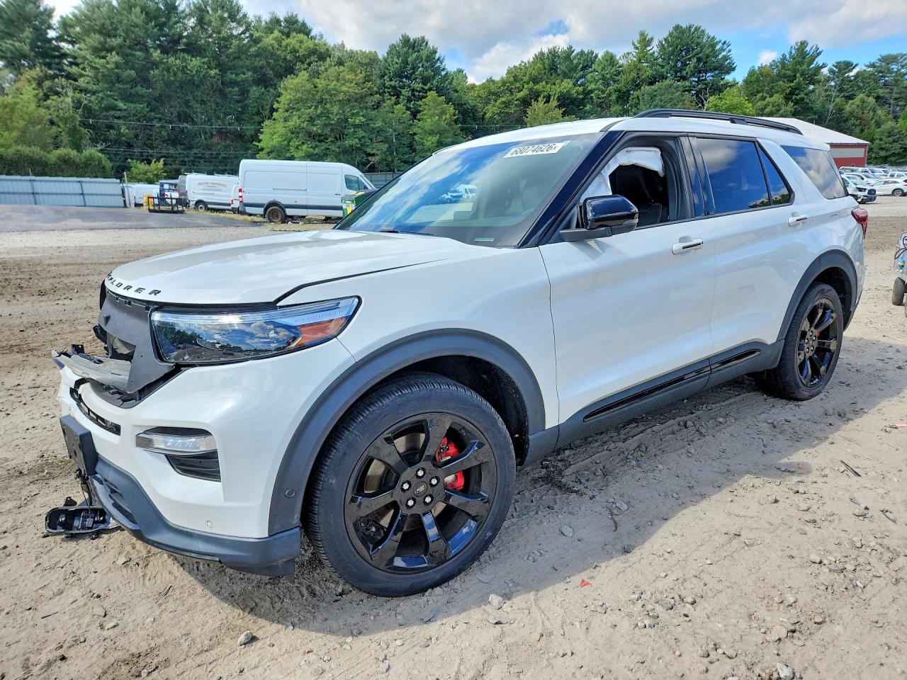 2022 FORD EXPLORER ST | 1FM5K8GC7NGA97349 | UPCARS