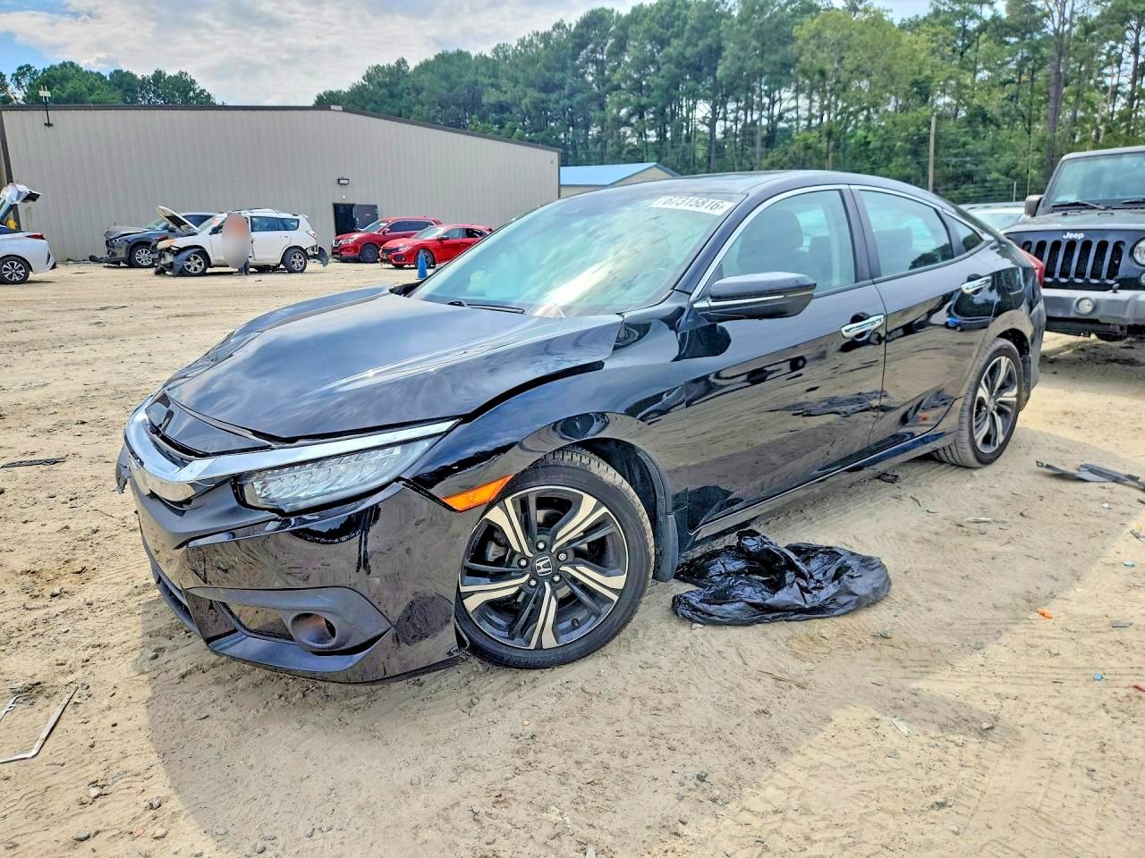 2016 HONDA CIVIC TOURING | 19XFC1F90GE036656 | UPCARS