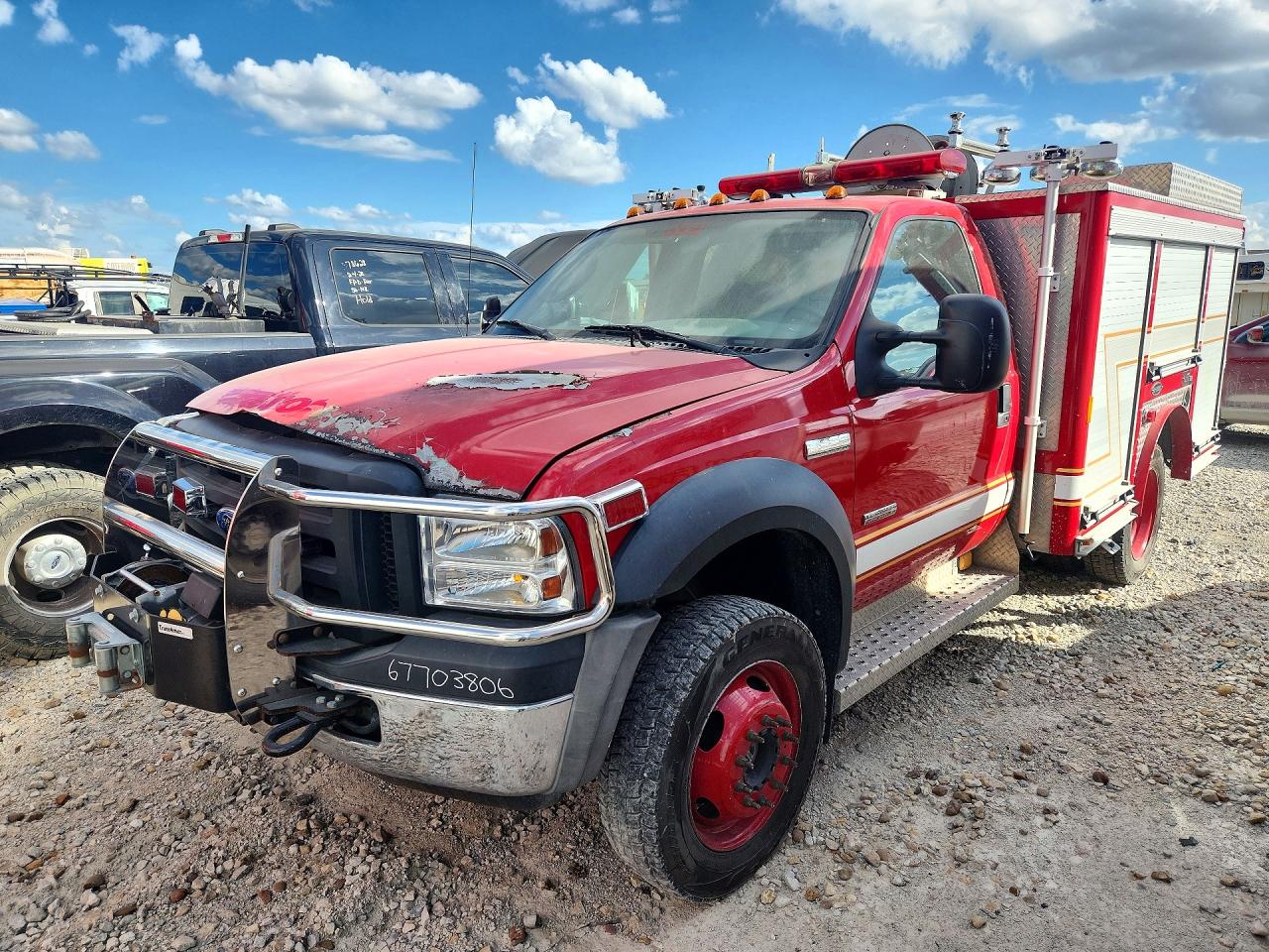 2007 FORD F550 UNKNOWN | 1FDAF57P67EB21854 | UPCARS