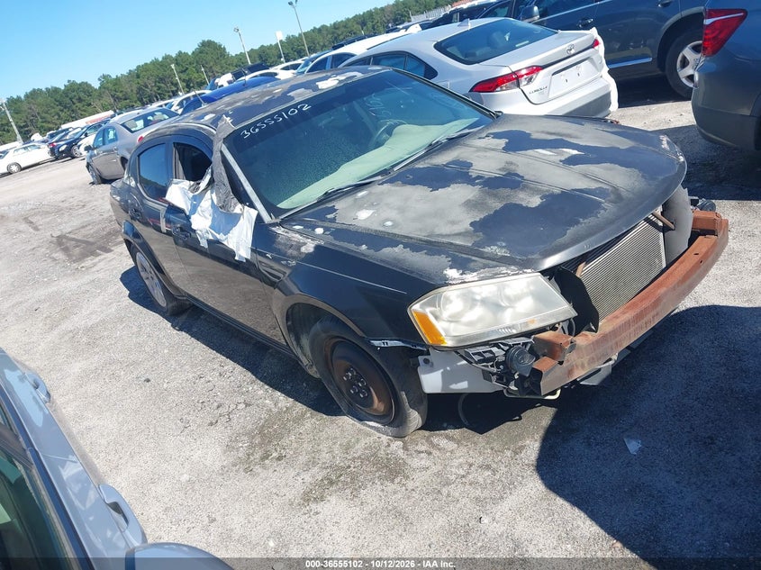 2013 DODGE AVENGER SE | 1C3CDZAB0DN725780 | UPCARS