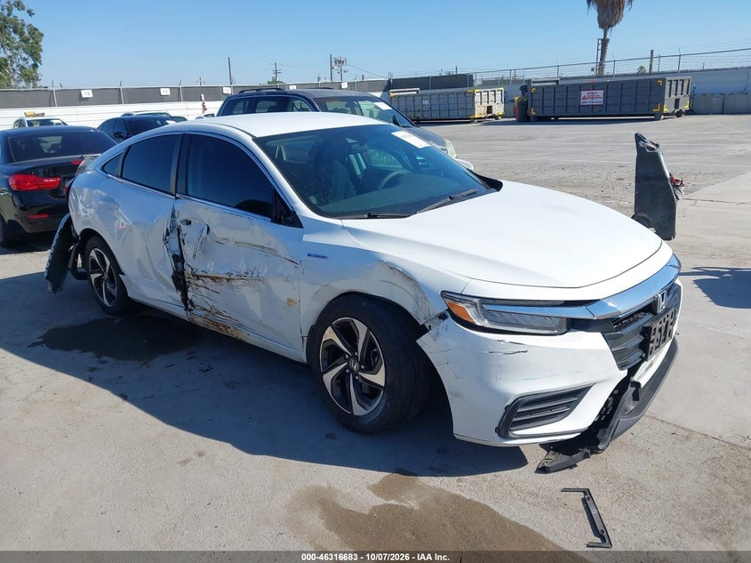2022 HONDA INSIGHT EX | 19XZE4F51NE010182 | UPCARS