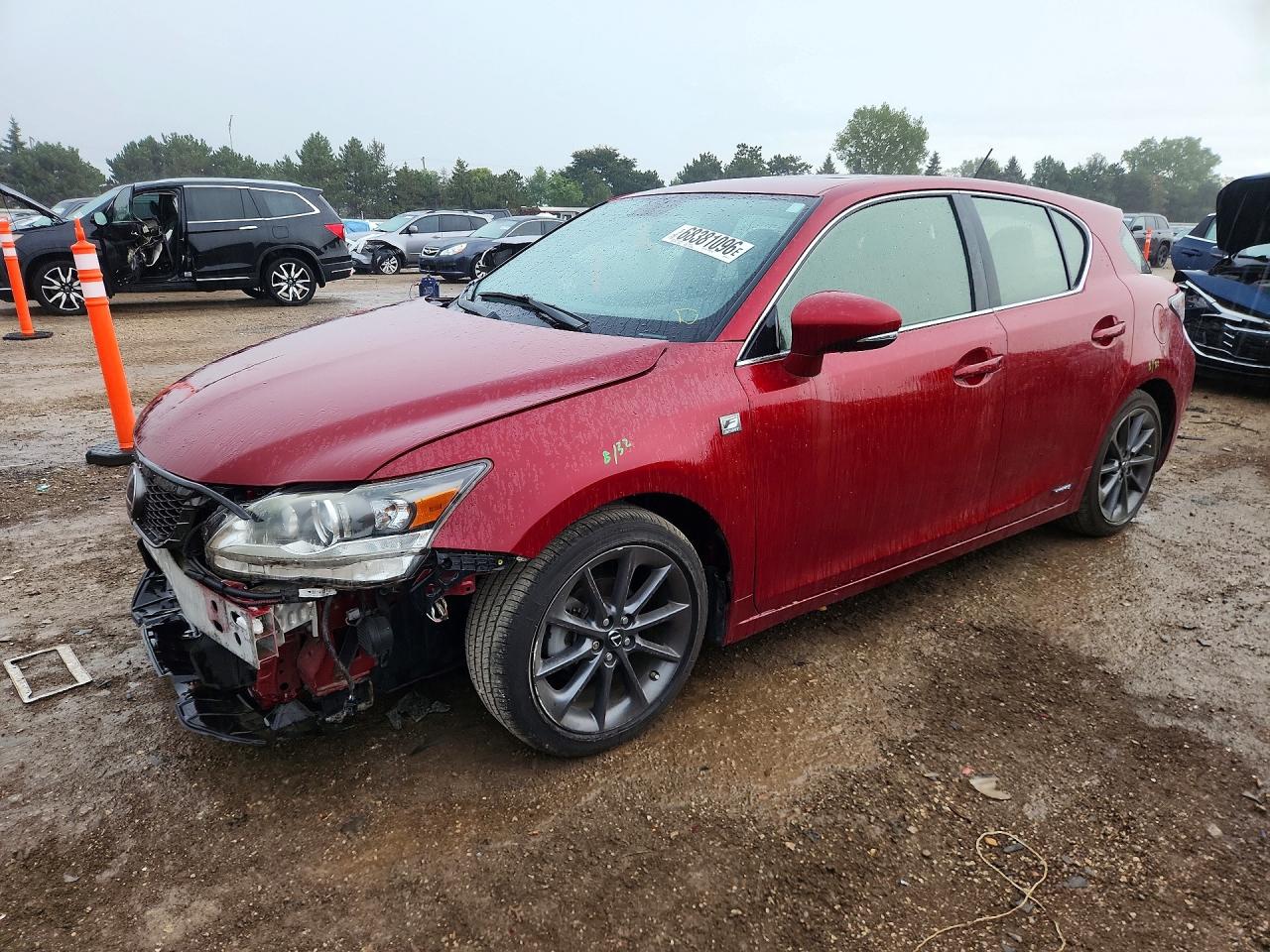 2012 LEXUS CT 200 | JTHKD5BH6C2068727 | UPCARS