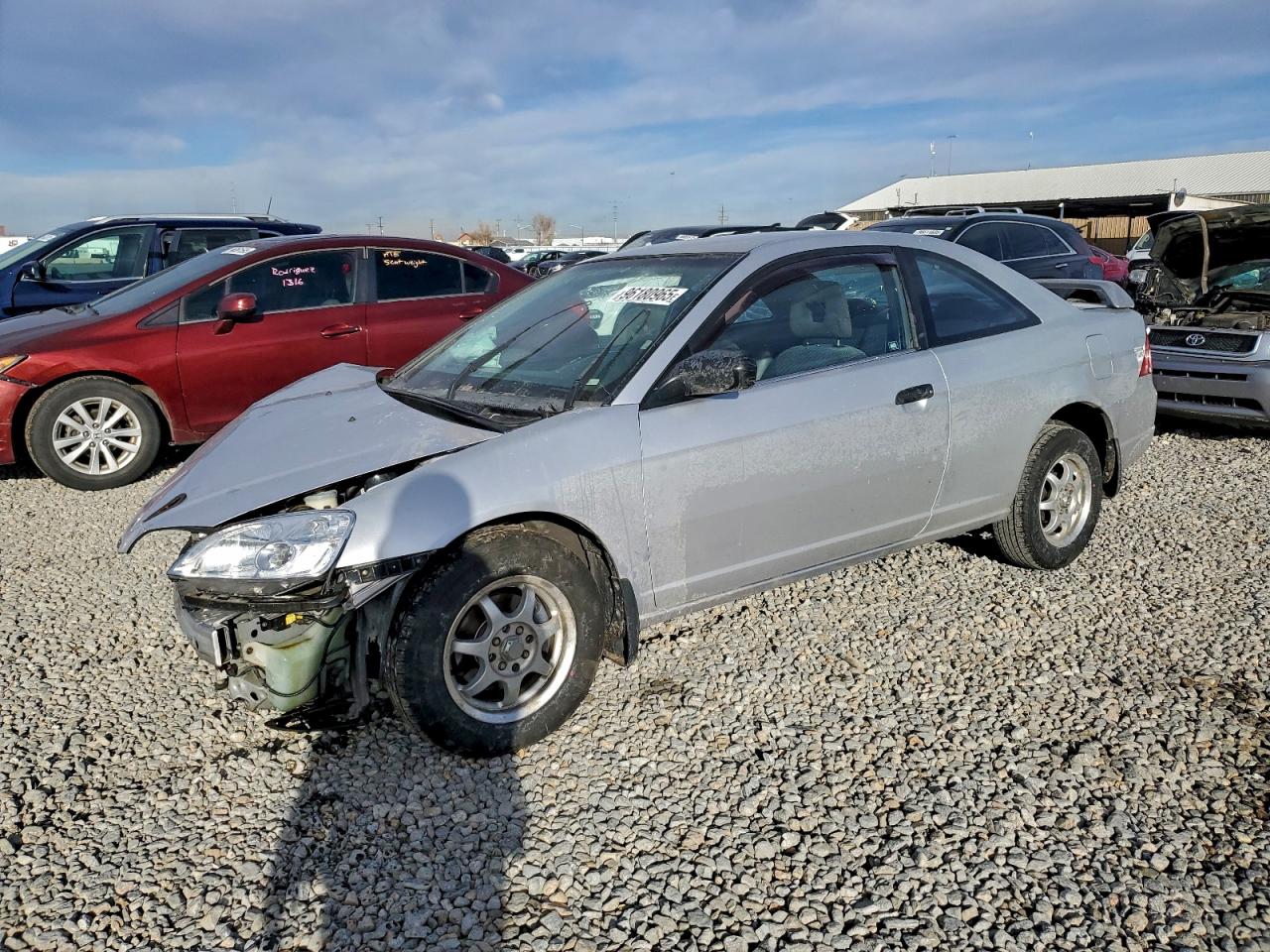 2001 HONDA CIVIC DX | 1HGEM21221L060496 | UPCARS
