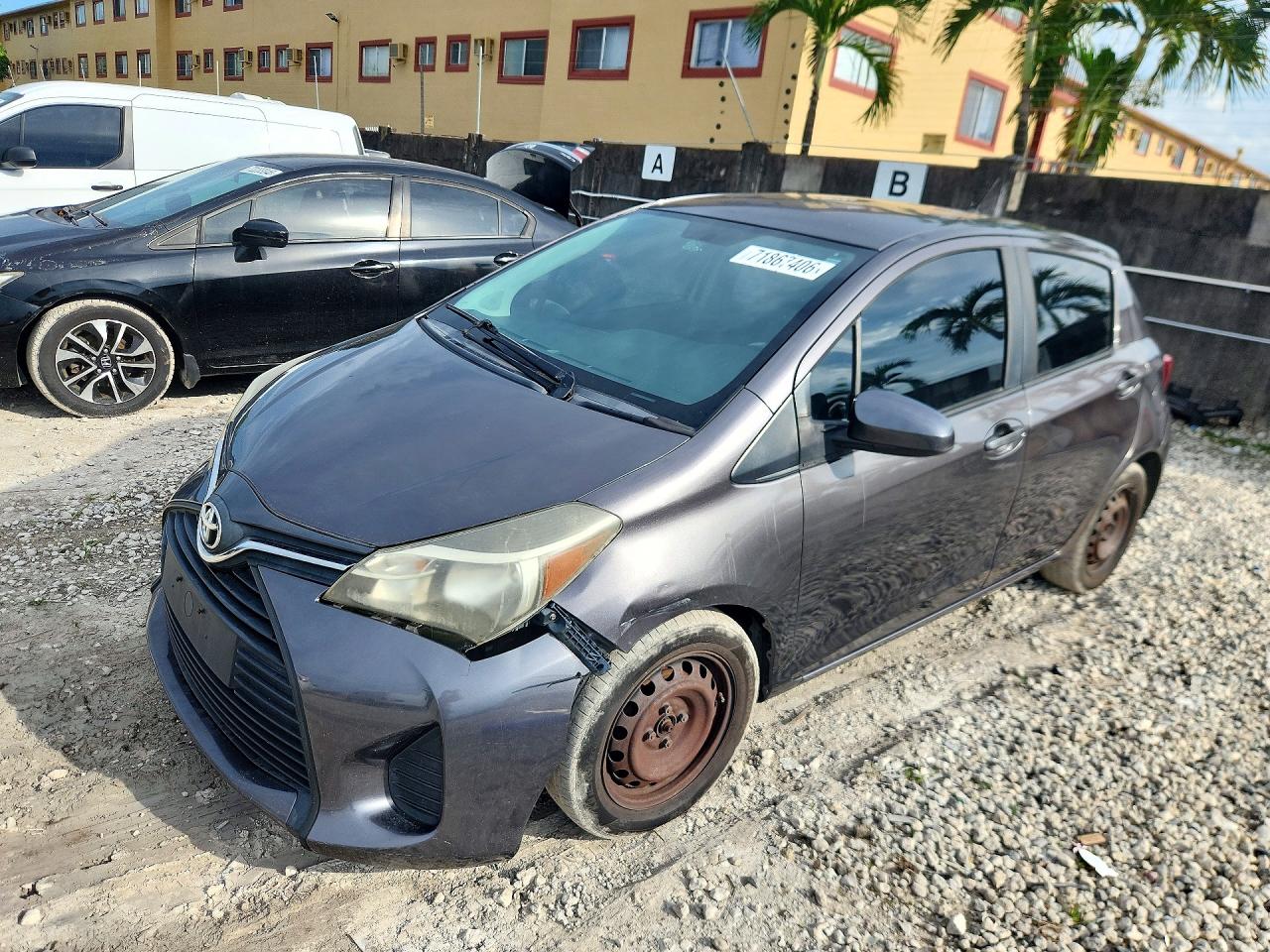 2016 TOYOTA YARIS 5-DOOR L | VNKKTUD31GA069206 | UPCARS