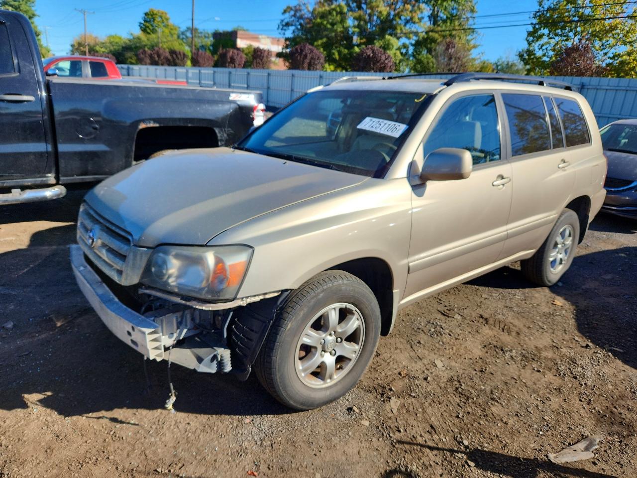 2005 TOYOTA HIGHLANDER BASE | JTEEP21A350135349 | UPCARS