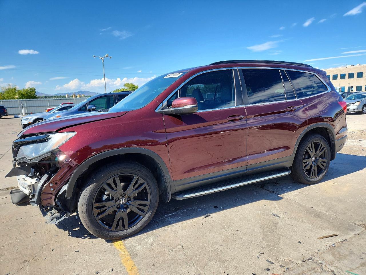 2022 HONDA PILOT SE | 5FNYF6H2XNB031503 | UPCARS