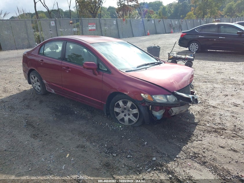 2009 HONDA CIVIC LX | 2HGFA16559H350413 | UPCARS