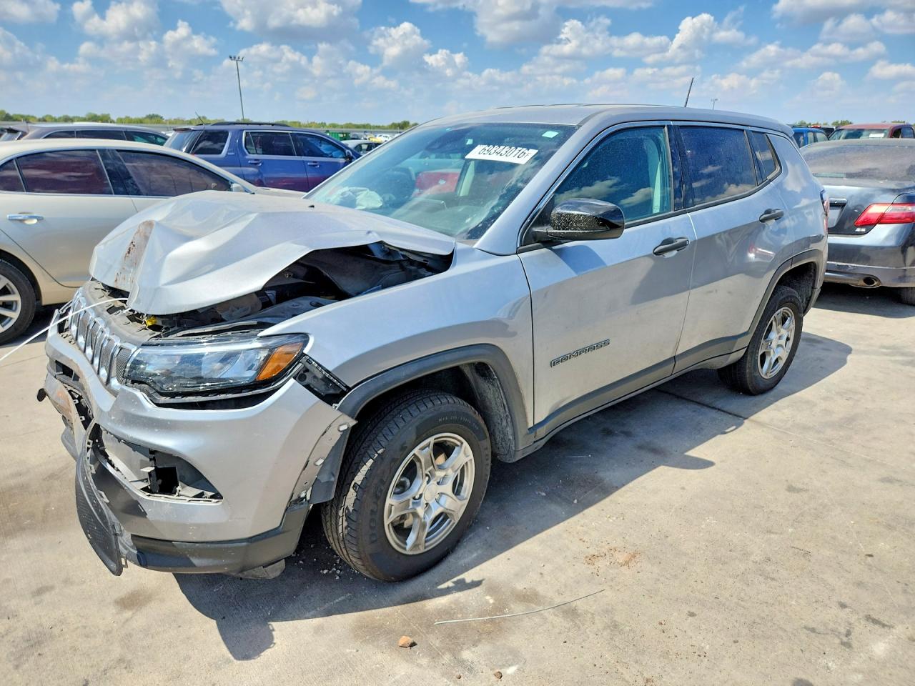 2022 JEEP COMPAS SPORT | 3C4NJDAB9NT214053 | UPCARS