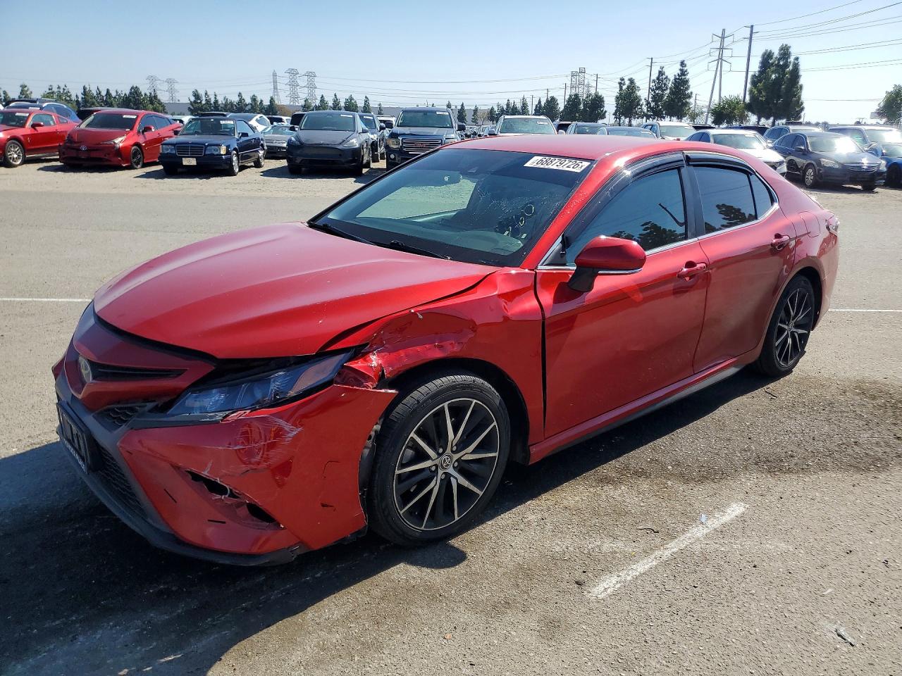2022 TOYOTA CAMRY SOLA SE | 4T1G31AK3NU036143 | UPCARS