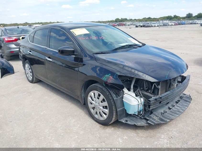 2015 NISSAN SENTRA S | 3N1AB7AP9FY279565 | UPCARS