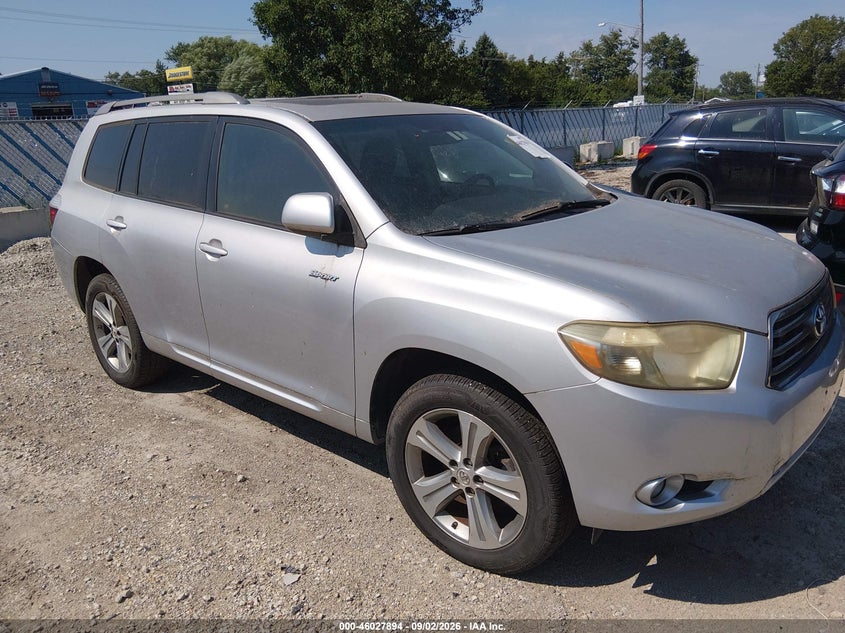2008 TOYOTA HIGHLANDER SPORT | JTEES43A282022685 | UPCARS