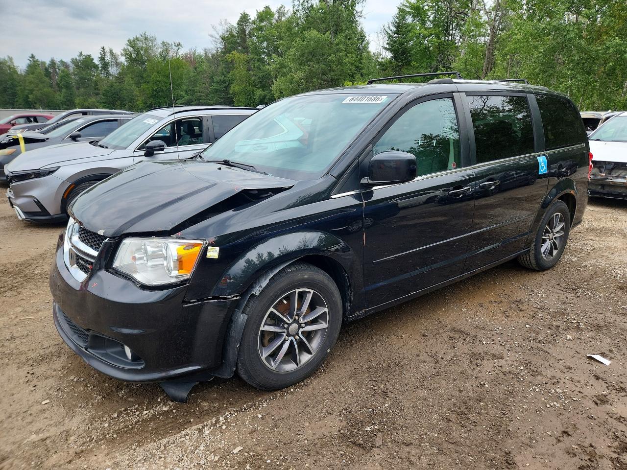 2017 DODGE CARAVAN SE | 2C4RDGBG9HR632348 | UPCARS