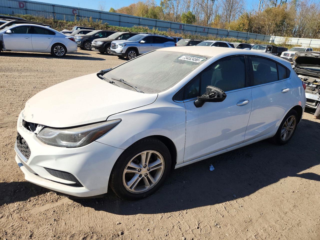 2017 CHEVROLET CRUZE LT | 3G1BE6SMXHS613365 | UPCARS