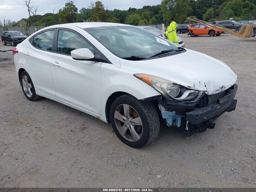 2013 HYUNDAI ELANTRA GLS | 5NPDH4AE6DH451115 | UPCARS
