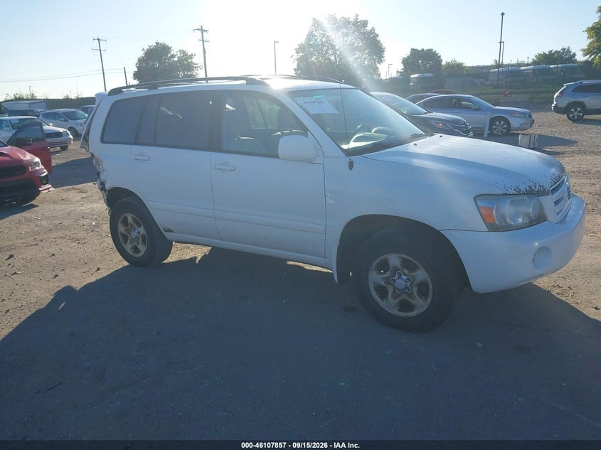 2007 TOYOTA HIGHLANDER | JTEGD21A870166844 | UPCARS