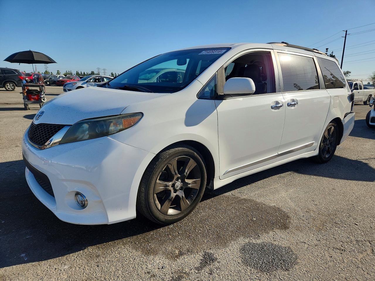 2013 TOYOTA SIENNA SPORT | 5TDXK3DC1DS359620 | UPCARS