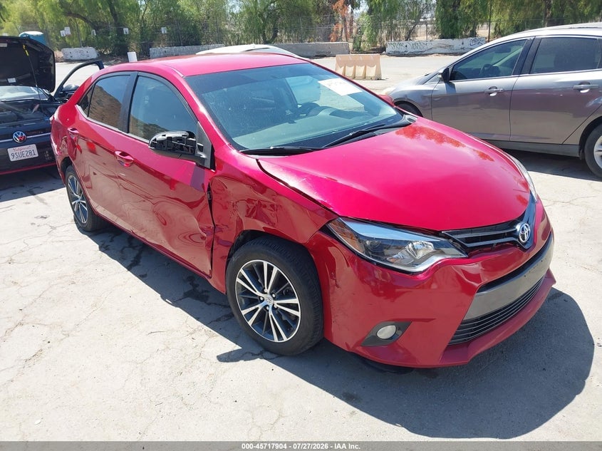 2016 TOYOTA COROLLA LE PLUS | 5YFBURHE7GP424454 | UPCARS