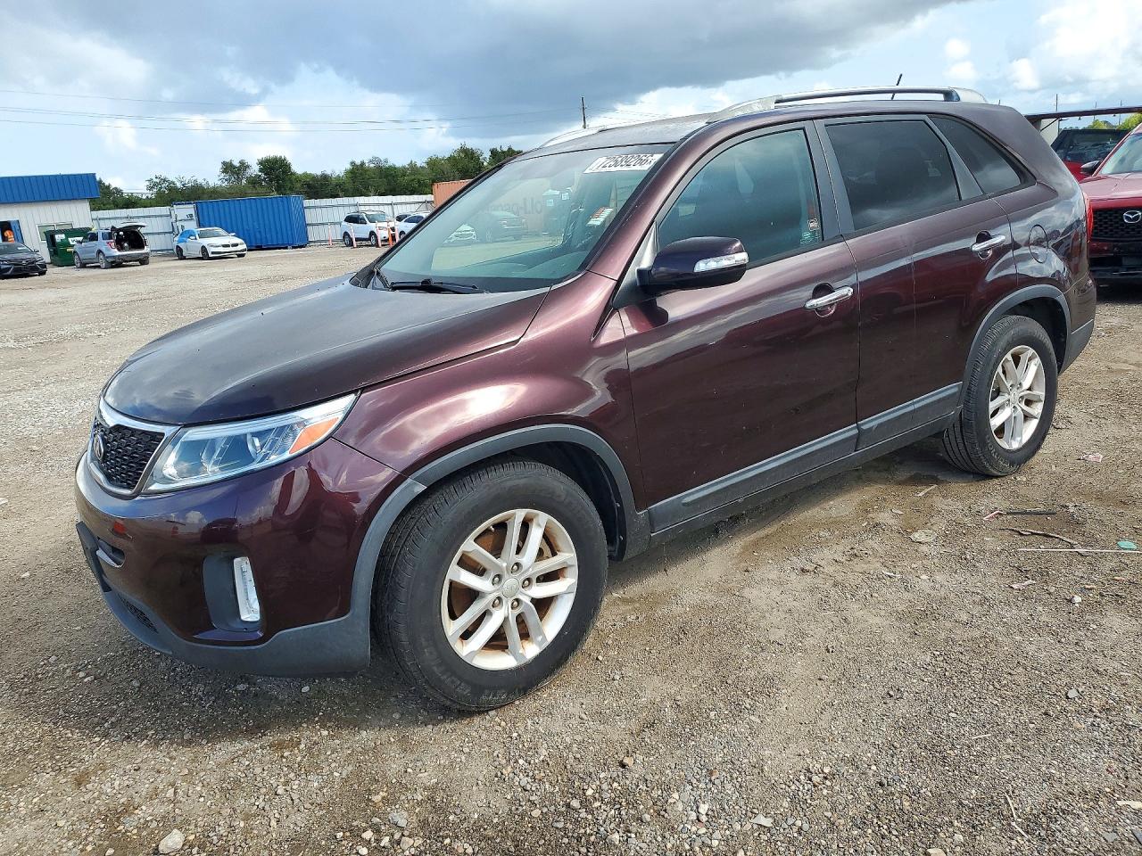 2014 KIA SORENTO LX | 5XYKT3A69EG478598 | UPCARS