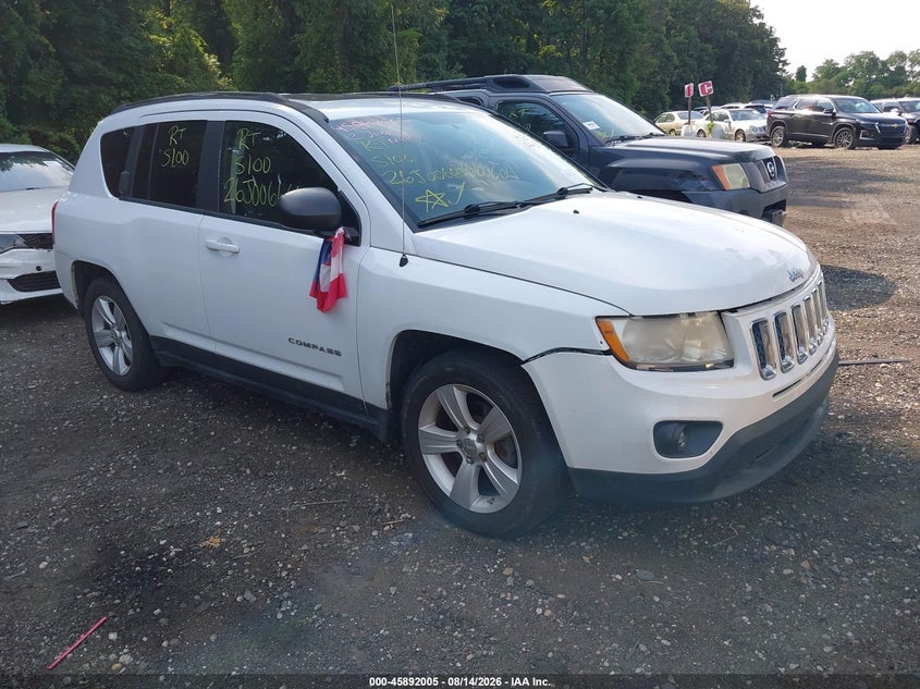 2012 JEEP COMPASS LATITUDE | 1C4NJDEBXCD662296 | UPCARS