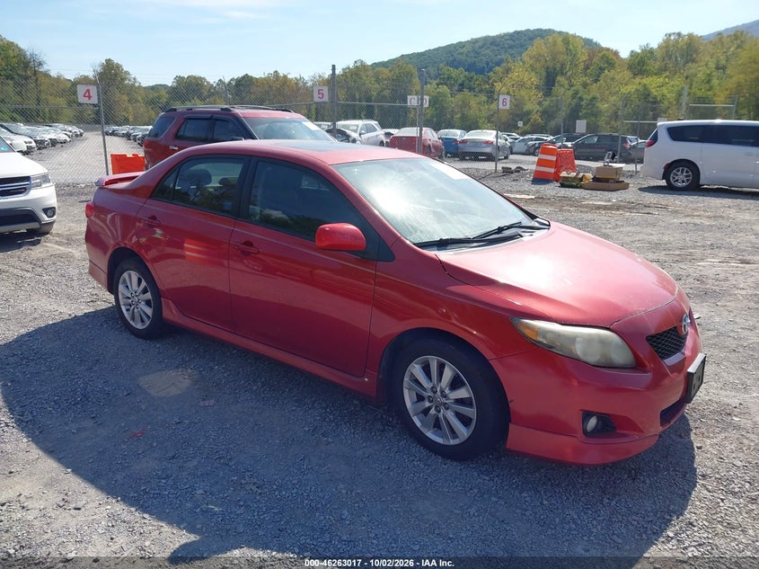 2010 TOYOTA COROLLA S | 2T1BU4EE1AC249682 | UPCARS