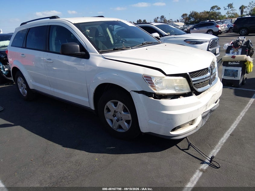 2012 DODGE JOURNEY SE/AVP | 3C4PDCAB7CT311078 | UPCARS