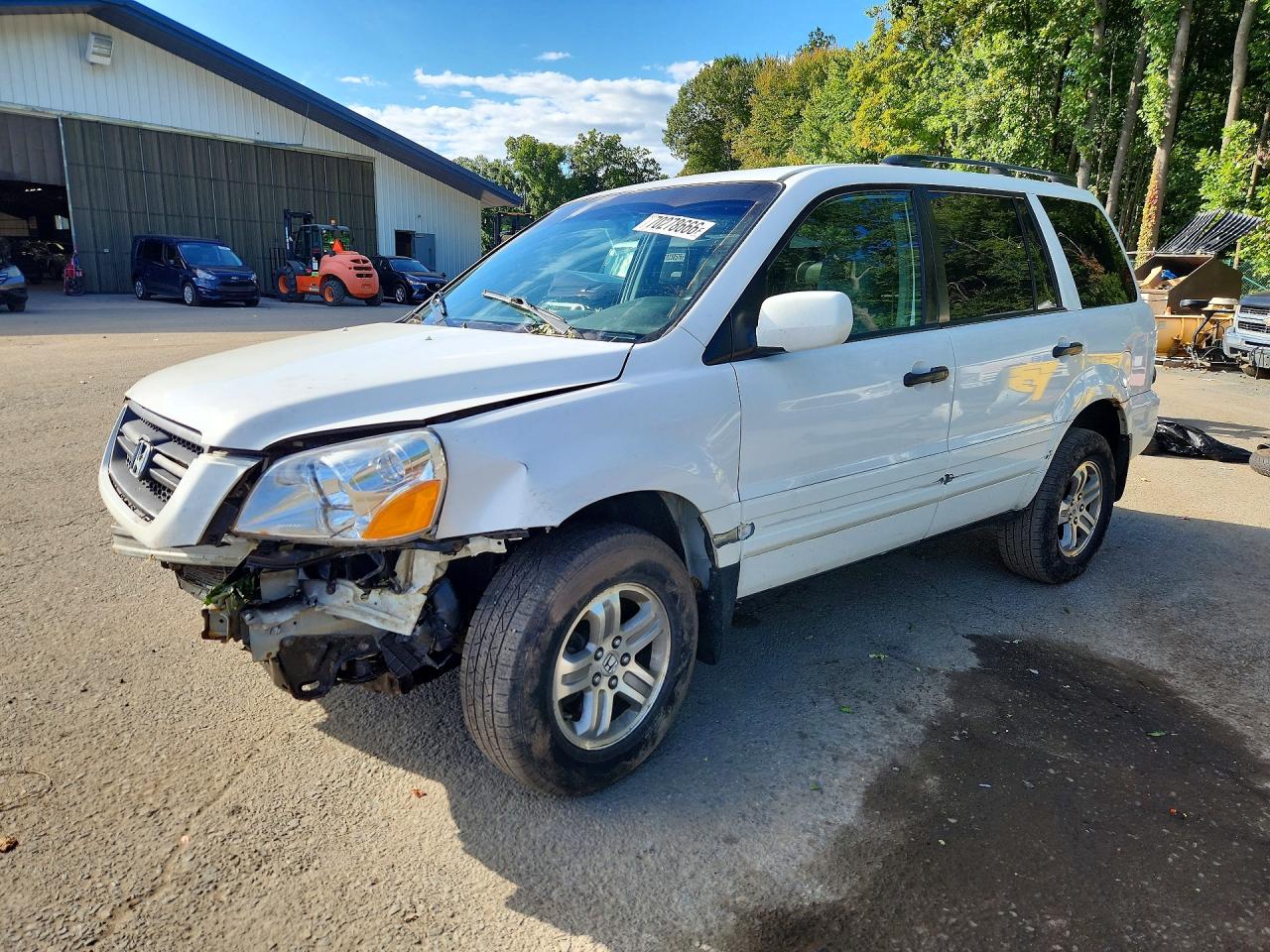 2005 HONDA PILOT EXL | 2HKYF18555H546746 | UPCARS