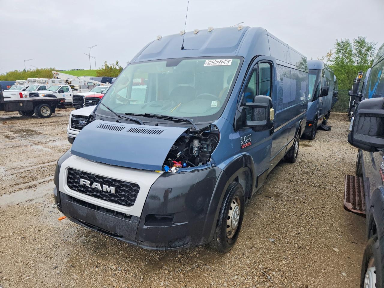 2020 RAM PROMASTER DELIVERY VAN | 3C6URVJG8LE143992 | UPCARS