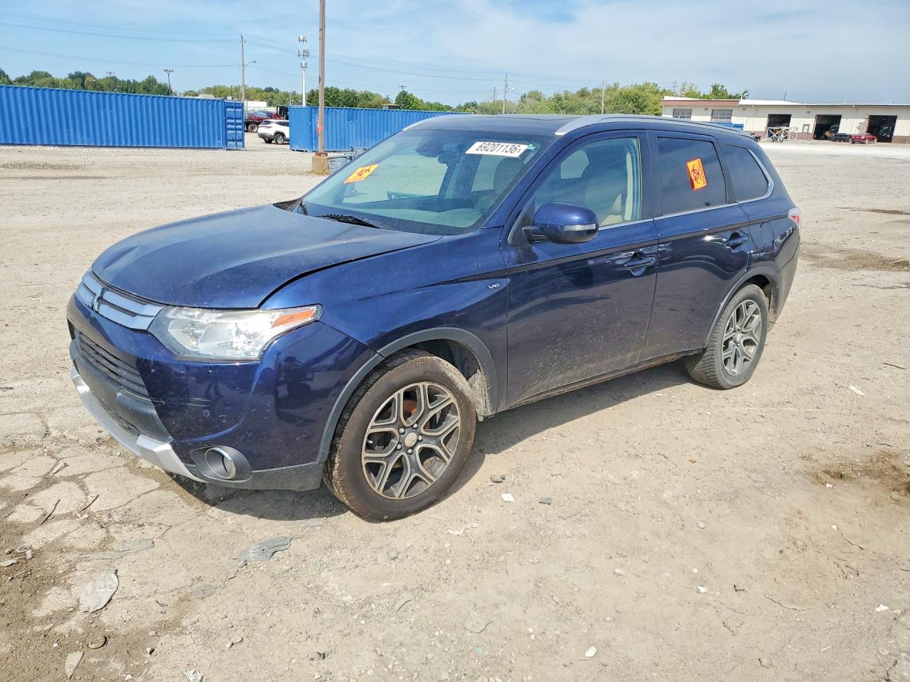2015 MITSUBISHI OUTLANDER GT | JA4JZ4AX1FZ001489 | UPCARS