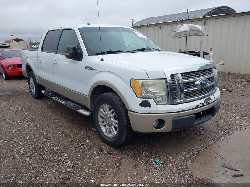2010 FORD F-150 FX2 SPORT/HARLEY-DAVIDSON/KING RANCH/LARIAT/PLATINUM/XL/XLT | 1FTFW1CVXAFD57089 | UPCARS