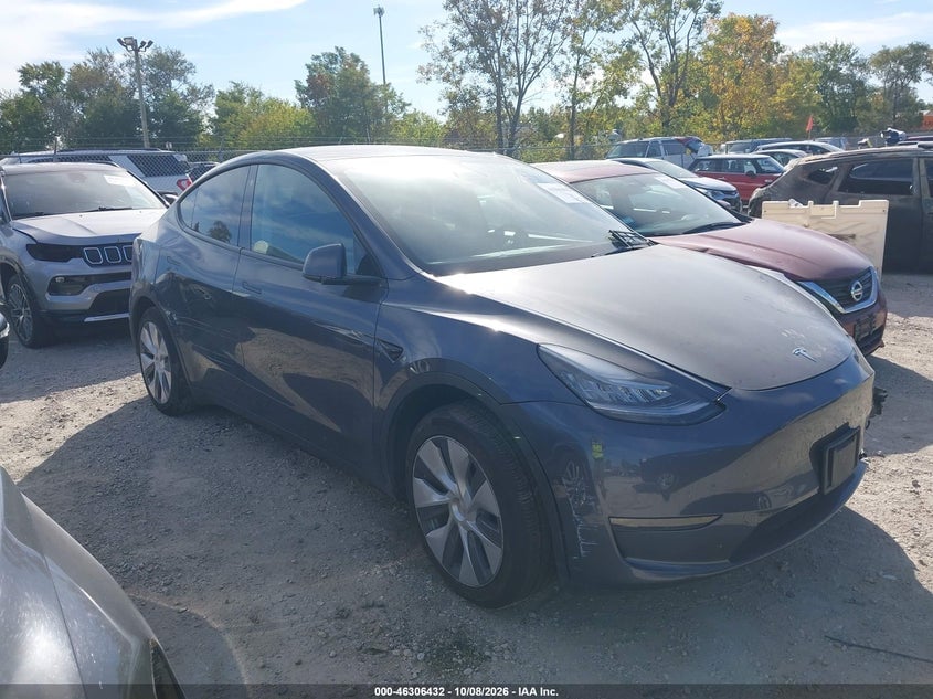 2022 TESLA MODEL Y LONG RANGE DUAL MOTOR ALL-WHEEL DRIVE | 7SAYGDEE3NA009827 | UPCARS