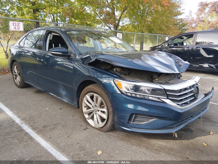 2021 VOLKSWAGEN PASSAT 2.0T S | 1VWAA7A33MC012924 | UPCARS