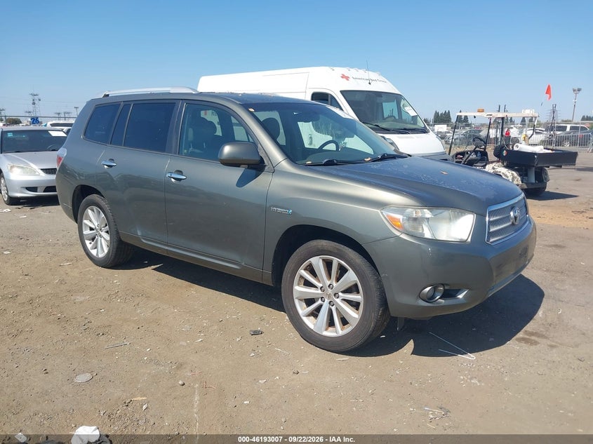 2010 TOYOTA HIGHLANDER HYBRID LIMITED W/3RD ROW | JTEJW3EH9A2038203 | UPCARS