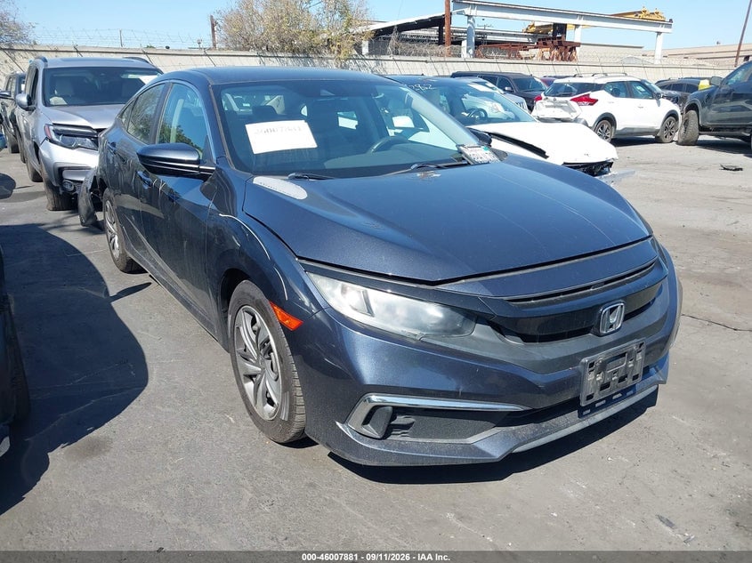 2020 HONDA CIVIC LX | 2HGFC2F62LH522283 | UPCARS