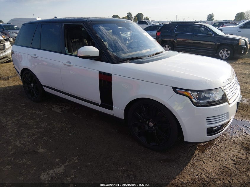 2016 LAND ROVER RANGE ROVER 5.0L V8 SUPERCHARGED | SALGS2EF6GA287911 | UPCARS