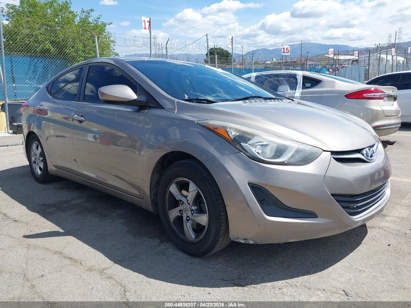 2014 HYUNDAI ELANTRA SE | 5NPDH4AE0EH511150 | UPCARS