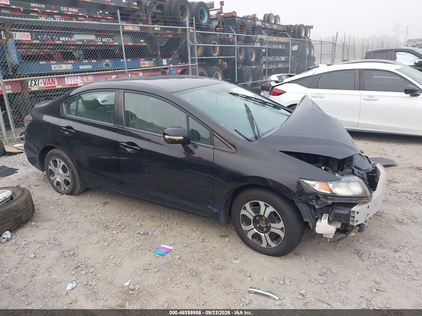 2013 HONDA CIVIC HYBRID | 19XFB4F28DE000717 | UPCARS