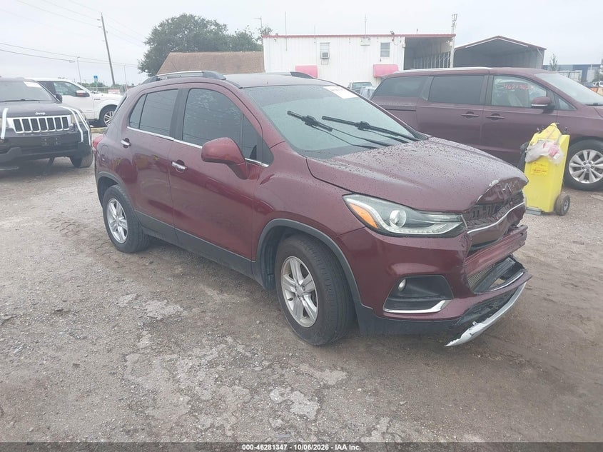 2017 CHEVROLET TRAX LT | 3GNCJLSBXHL253195 | UPCARS