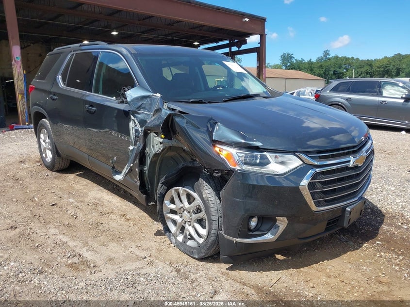 2021 CHEVROLET TRAVERSE AWD LT LEATHER | 1GNEVHKW7MJ100501 | UPCARS