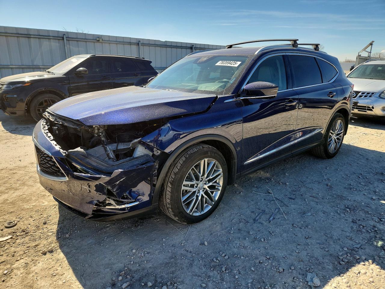 2022 ACURA MDX ADVANCE | 5J8YE1H82NL029219 | UPCARS