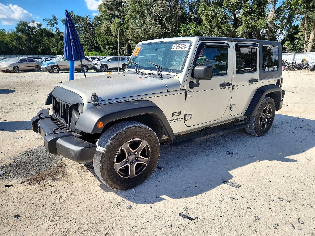 2007 JEEP WRANGLER X | 1J4GB39147L184495 | UPCARS