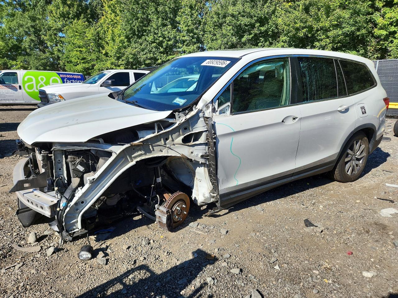 2021 HONDA PILOT EXL | 5FNYF6H53MB090403 | UPCARS