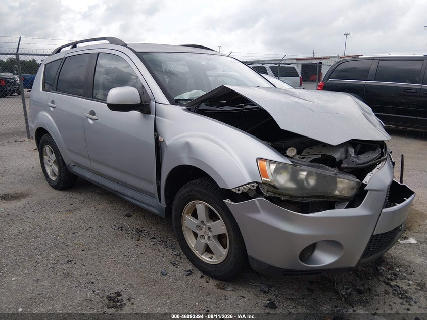 2010 MITSUBISHI OUTLANDER ES | JA4AS2AW7AZ001554 | UPCARS