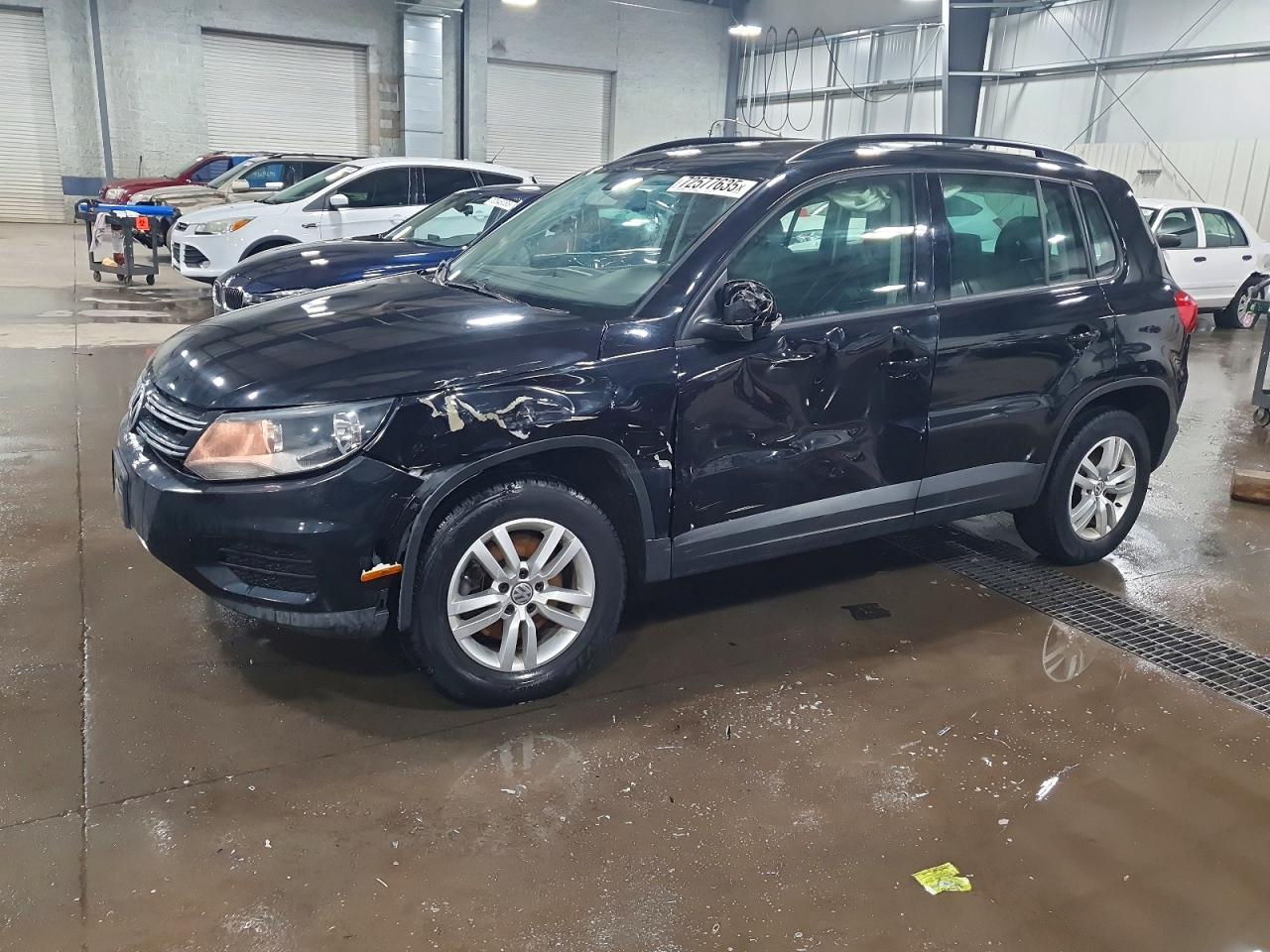 2016 VOLKSWAGEN TIGUAN S | WVGAV7AXXGW586638 | UPCARS