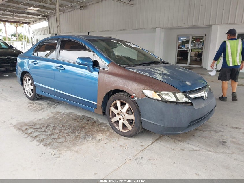 2008 HONDA CIVIC LX | 2HGFA16588H521850 | UPCARS