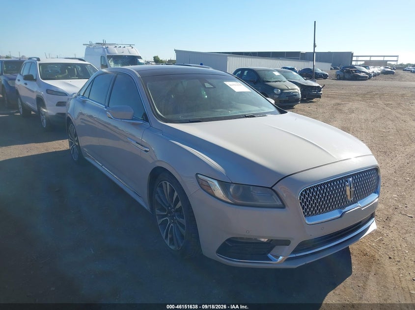 2019 LINCOLN CONTINENTAL SELECT | 1LN6L9SK1K5609376 | UPCARS