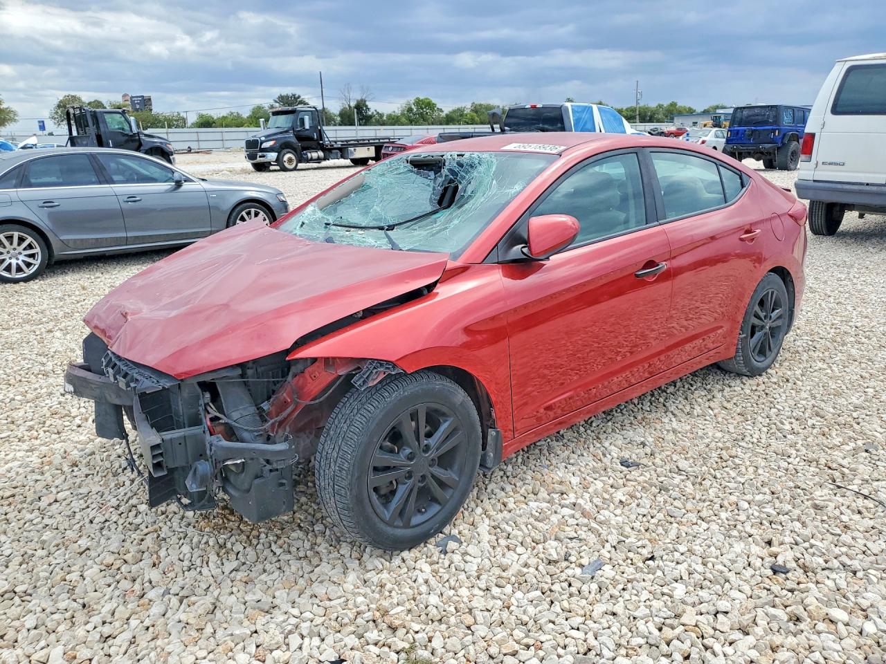 2017 HYUNDAI ELANTRA SE | 5NPD84LF3HH121346 | UPCARS