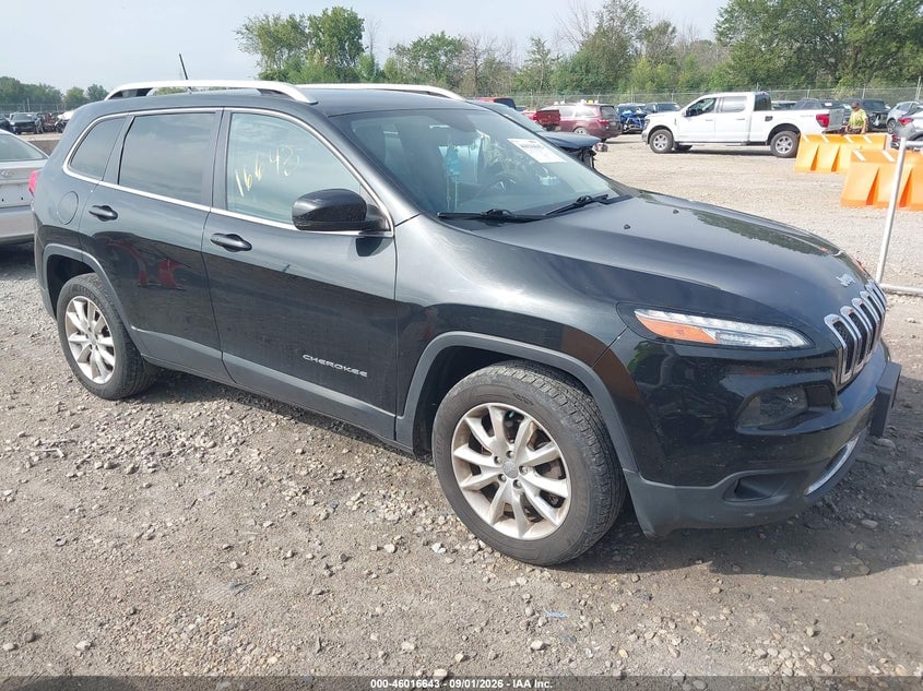 2016 JEEP CHEROKEE LIMITED | 1C4PJMDB6GW367541 | UPCARS