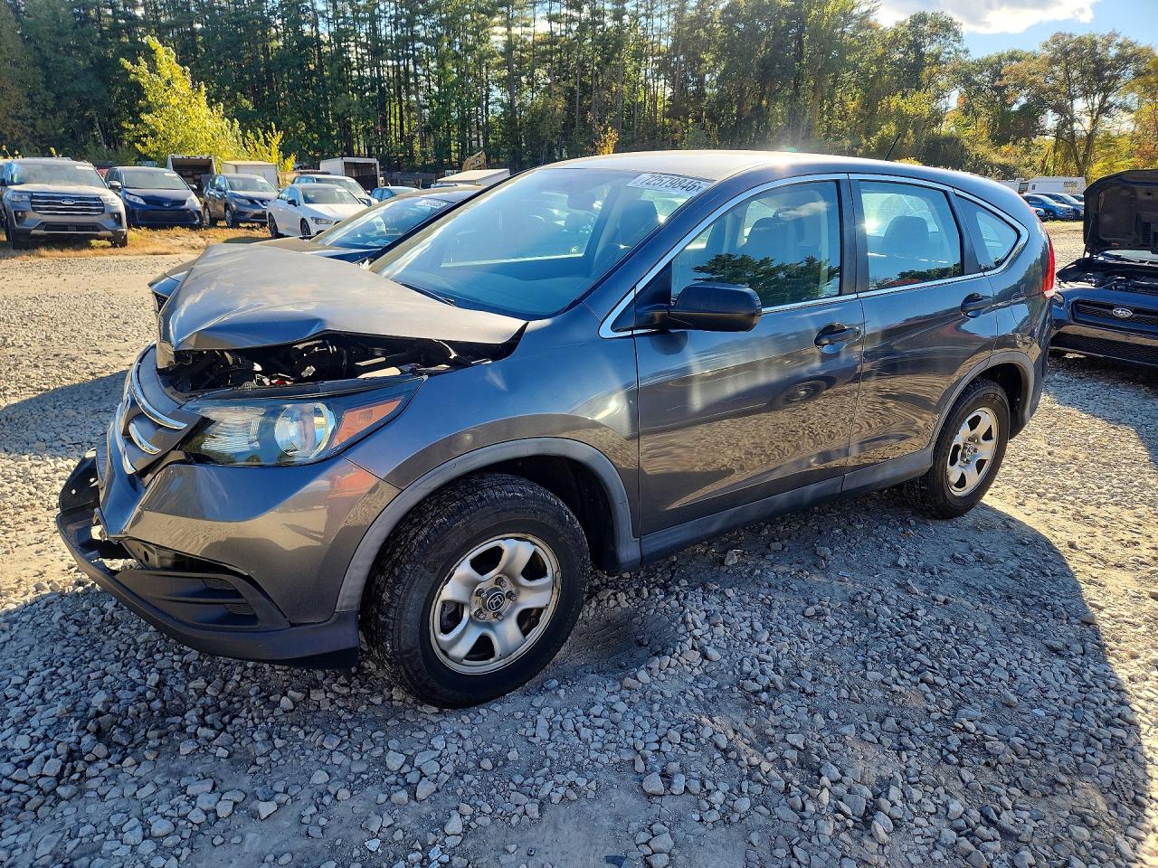 2012 HONDA CRV LX | 5J6RM4H3XCL035255 | UPCARS